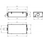 ZILON ZPE 500 L1 Compact установка приточная компактная — 407 м³/ч, Ø125 (220В)